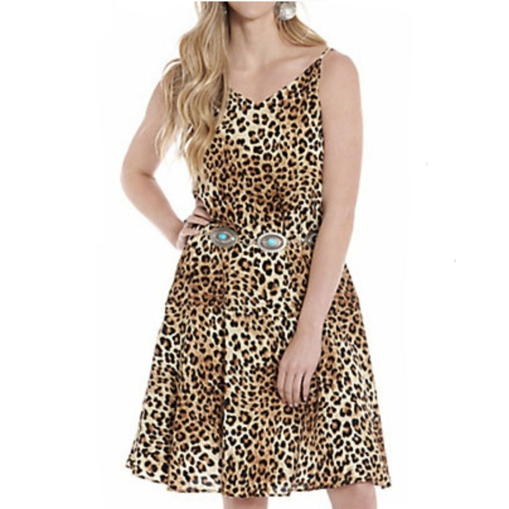 NWOT - HYFVE | Leopard Tank Dress